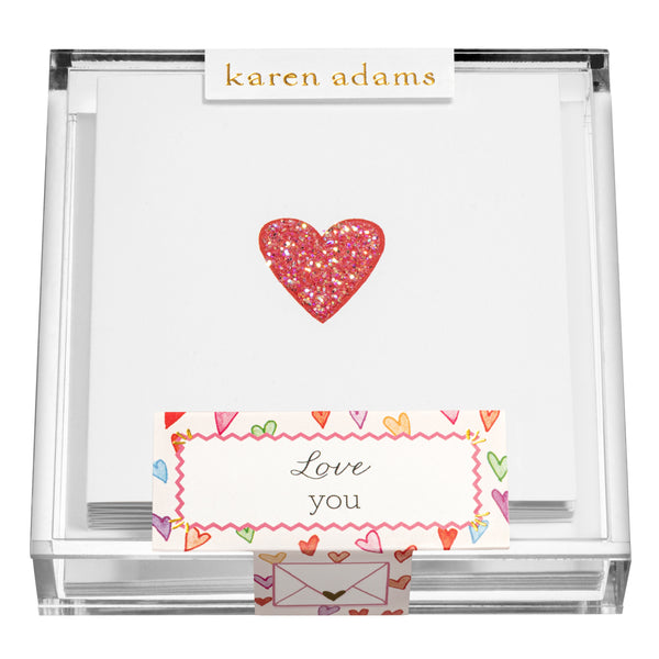 Love You Heart Gift Enclosures