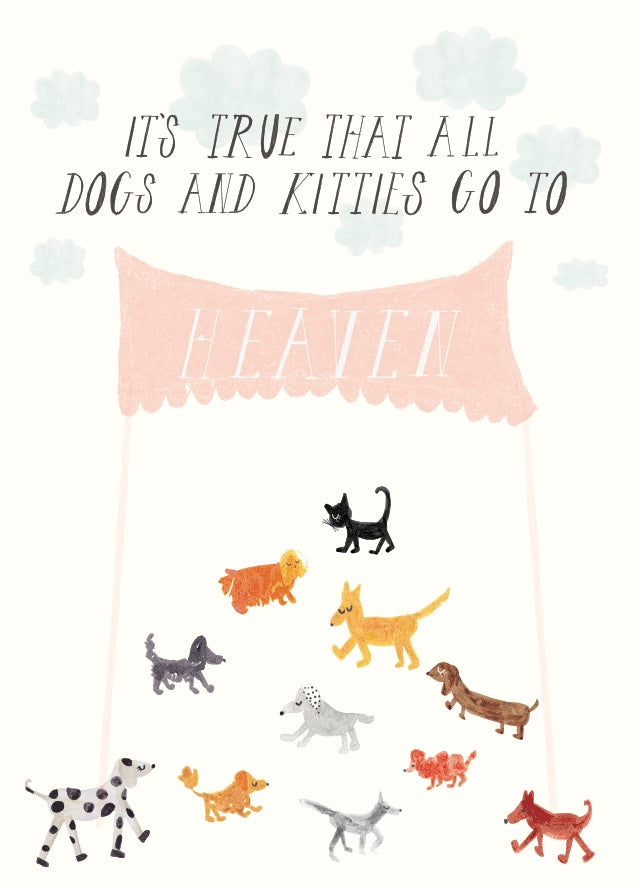 Doggies and Kittiesin Heaven