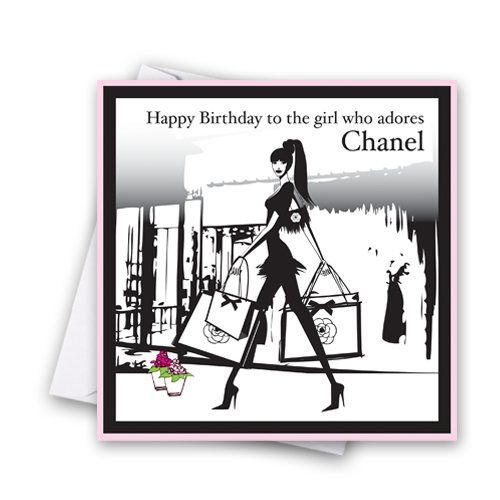 Fashion- Coco Birthday Card