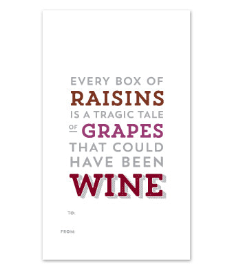 Every box of raisins ...