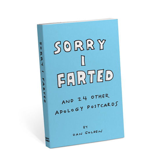 Sorry I Farted and 24 Other Apology Postcards
