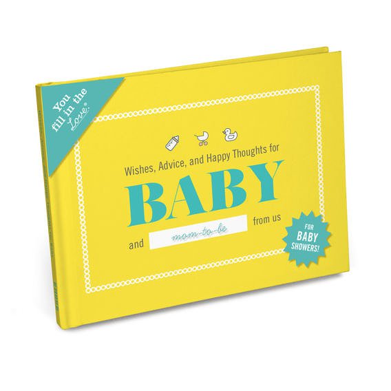 Wishes, Advice & Happy Thoughts for Baby Fill in the Love Book