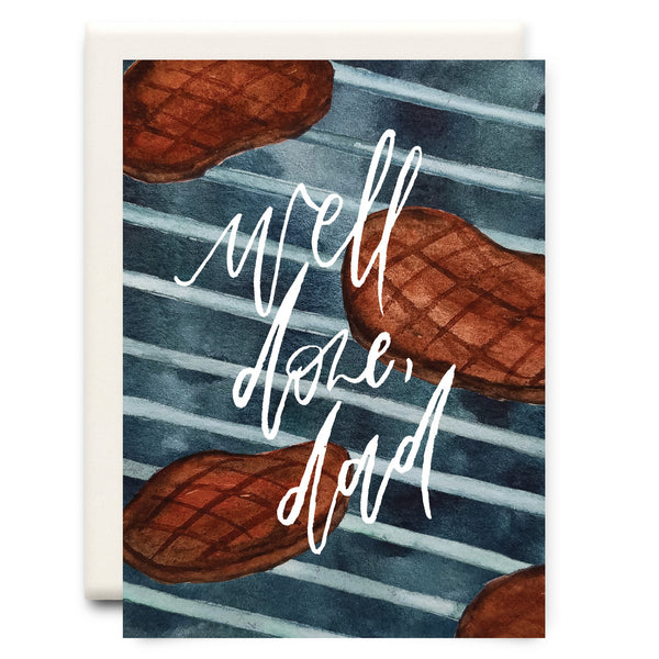 Well Done Dad Father's Day Greeting Card