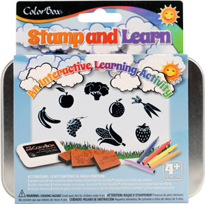 ColorBox Stamp and Learn Kits - Let's Eat