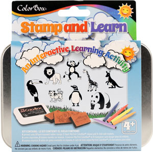 ColorBox Stamp and Learn Kits - Into The Wild