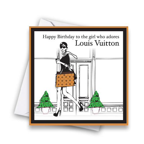 Fashion- La Vita Birthday Card