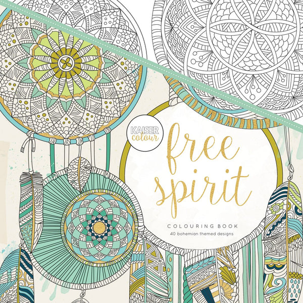 Free Spirit Colouring Book