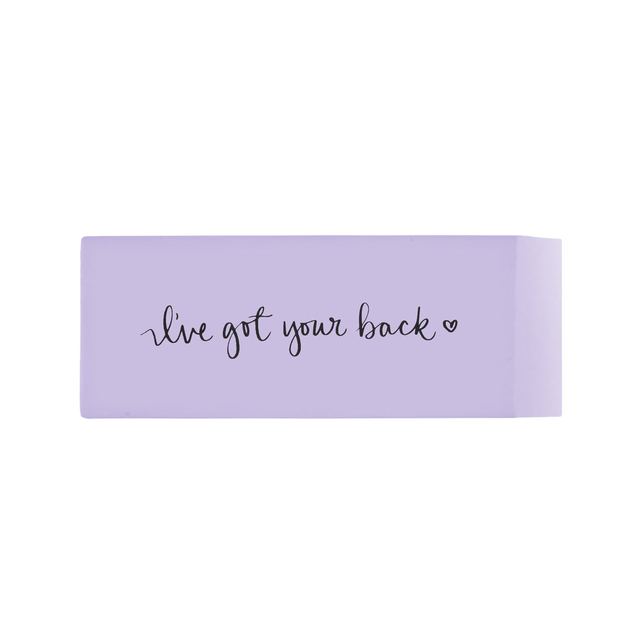 Jumbo Eraser Purple Got Your Back