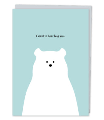 I want to bear hug you.