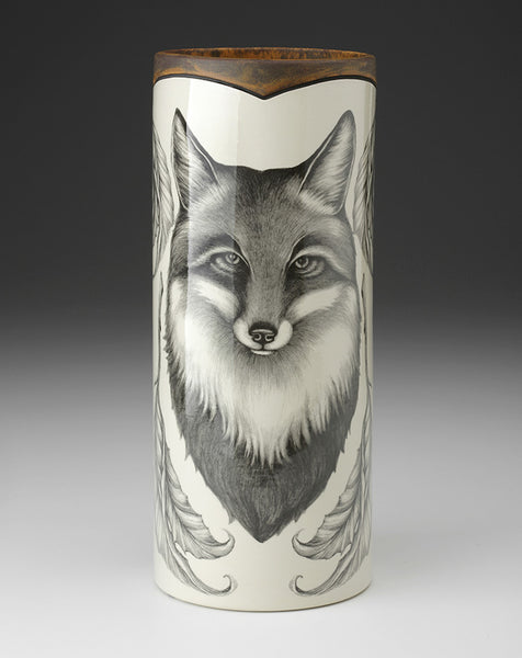 Fox Portrait Vase