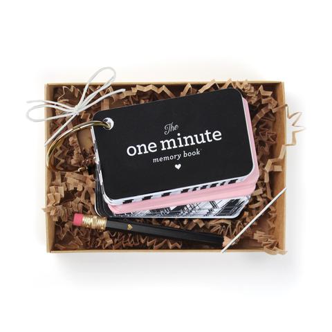 One Minute Memory Book:Starter Ring in Champagne Pink