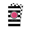 Pink Parisian Stripes Scratch-Off Game