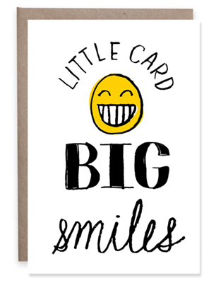 Little Card, Big Smiles Petite Card