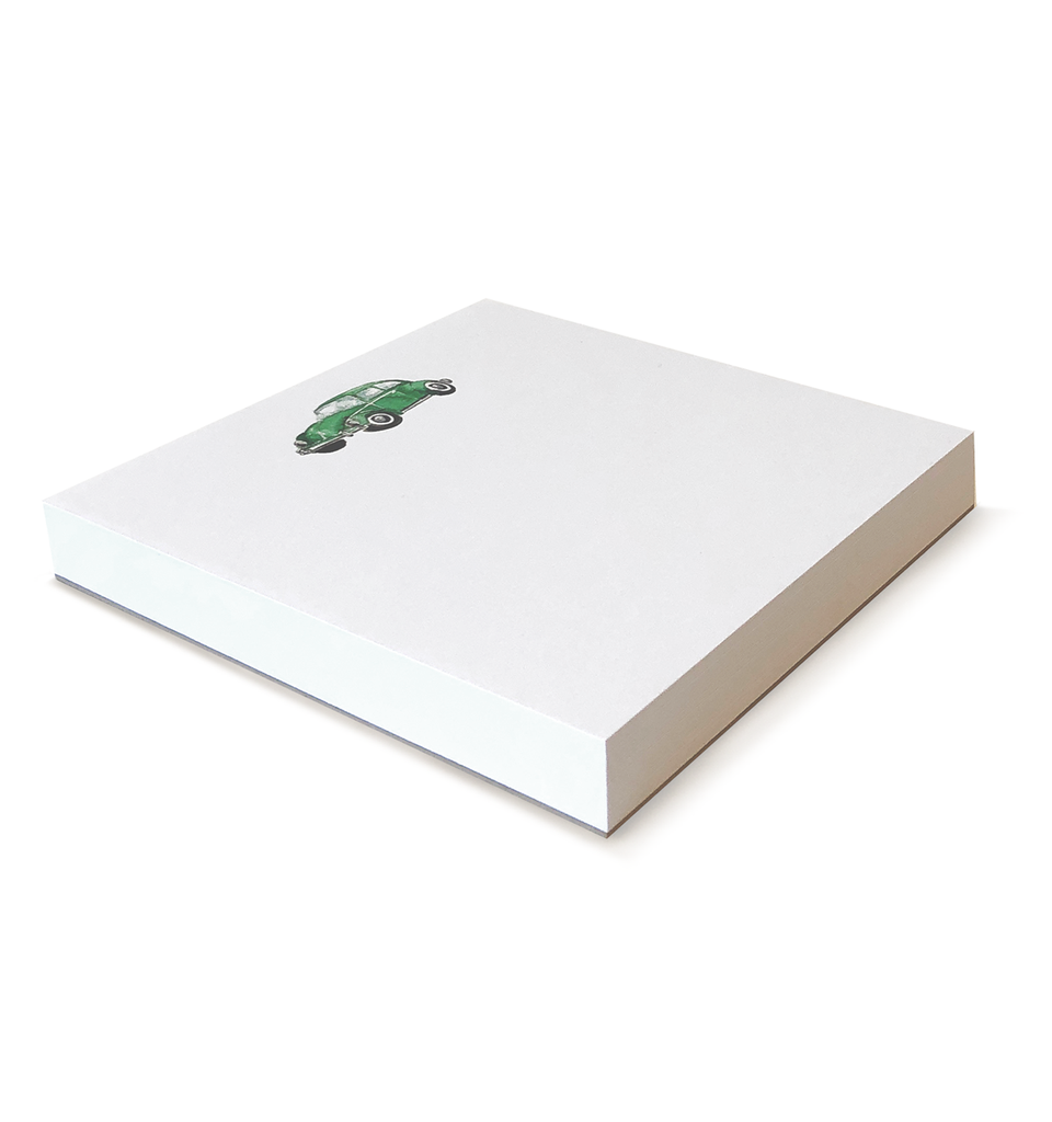 Punchbuggy Green Notepad 6x6