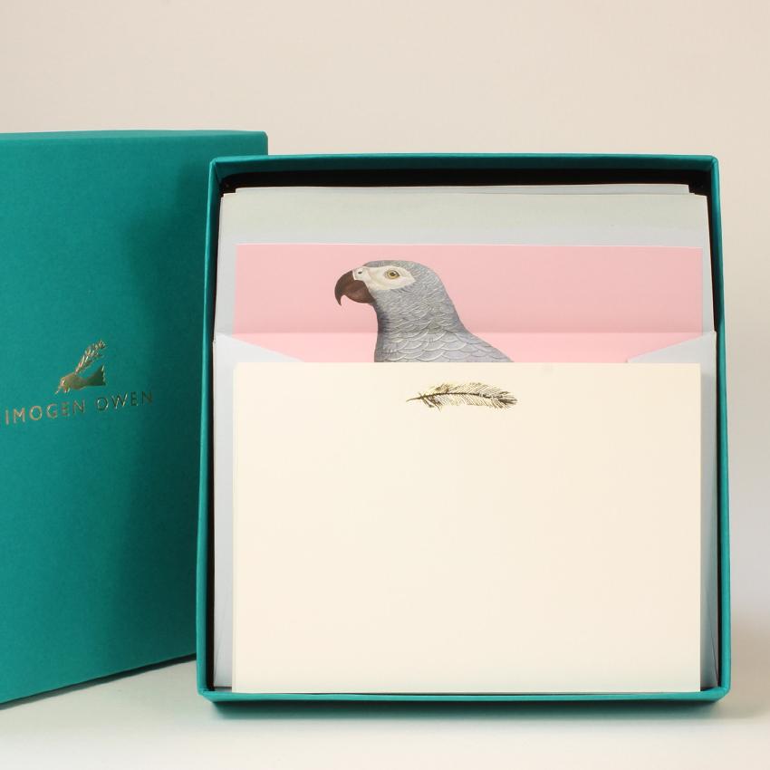Luxury Writing Kit - Parrot