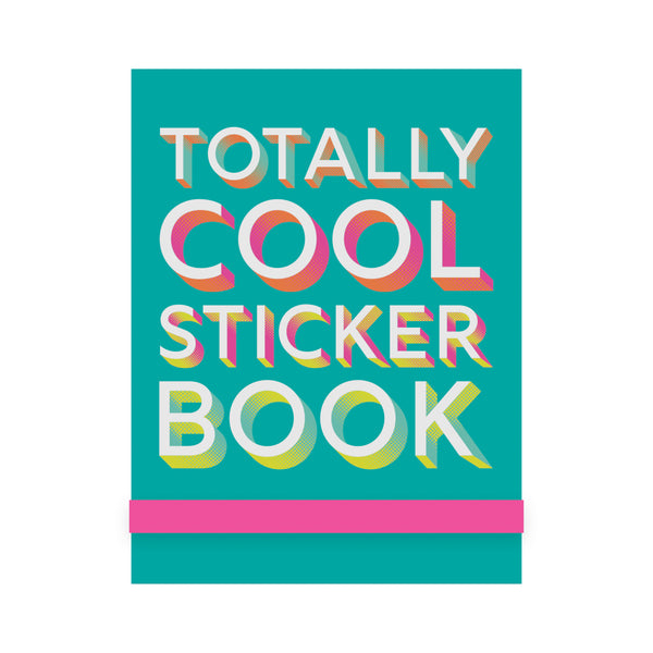 Fun Sticker Book Turquoise Totally Cool