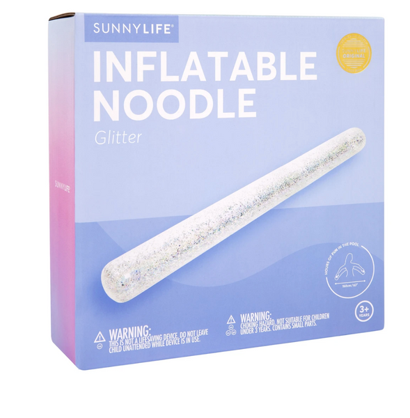 Inflatable Noodle Glitter