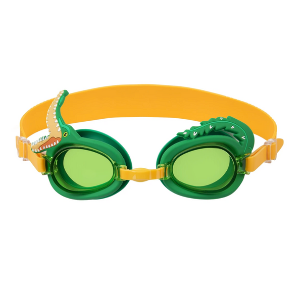 Shaped Swimming Goggles 3-9 Croc
