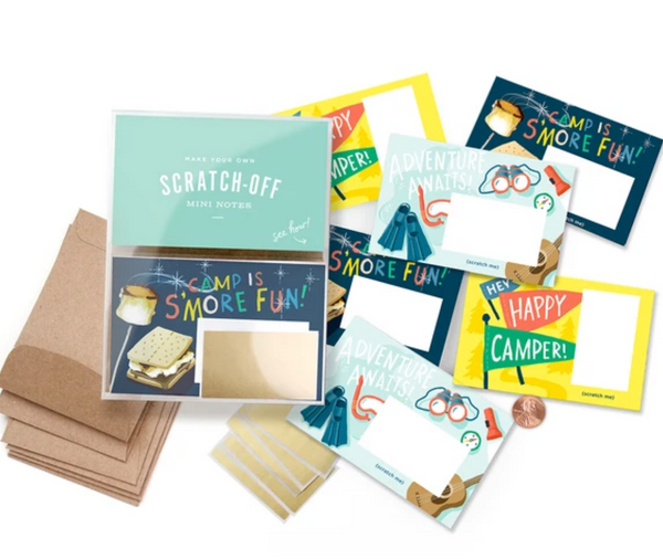 Camp Scratch-off Mini Notes- Box Set