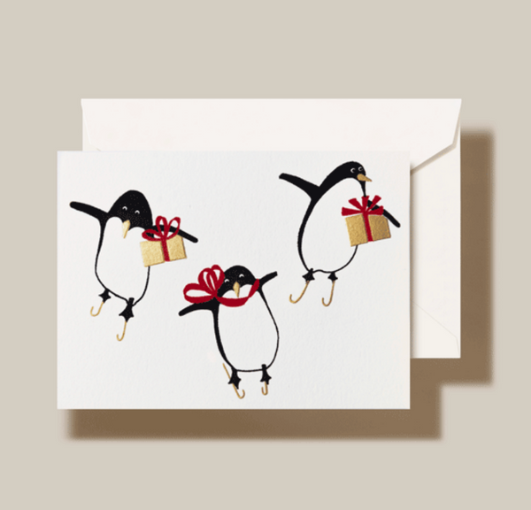 Engraved Penguins Gift Enclosure - S/8