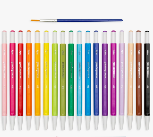 Chroma Blends Mechanical Watercolor Pencils- S/18