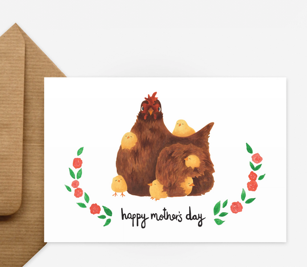 Mother's Day Hen Card