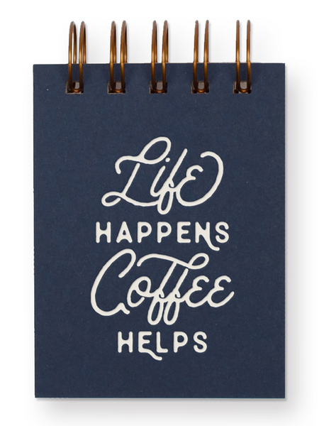 Life/Coffee Mini Jotter
