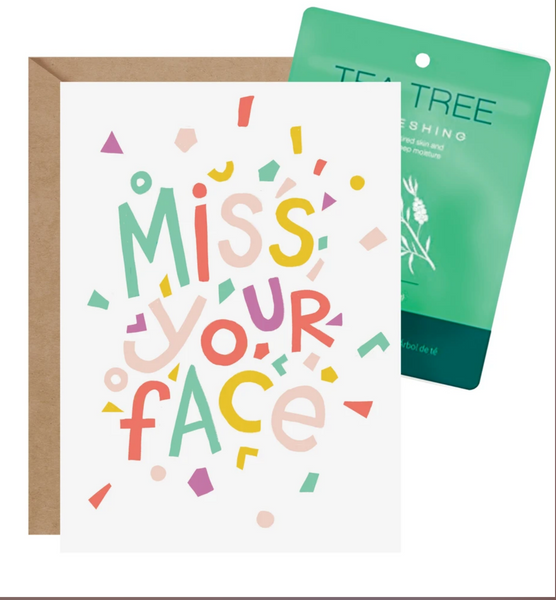 Miss Your Face - Facial Card