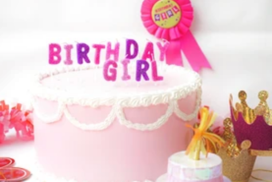 Birthday Girl Sparkle Candle Set