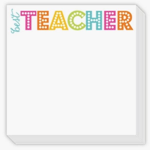 Best Teacher Notepad