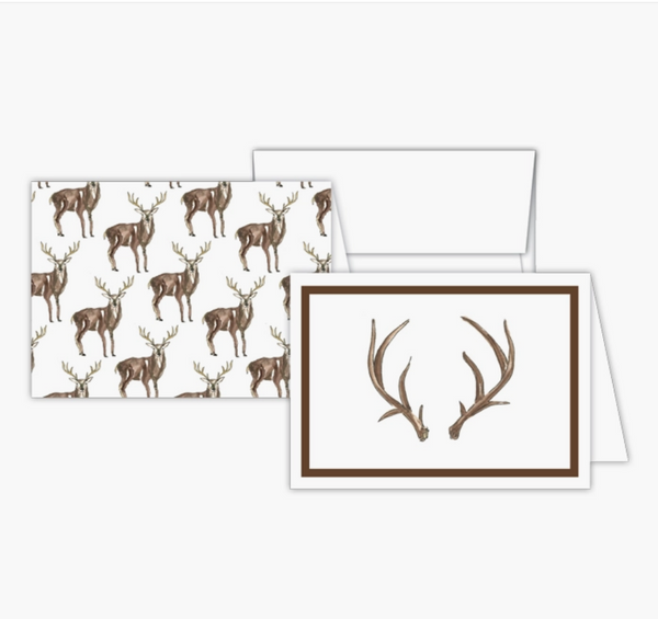 Handpainted Antlers / Handpainted Deer Notes