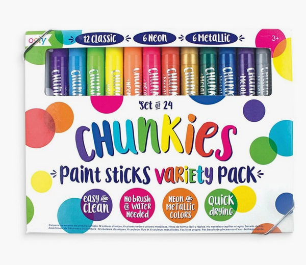 Chunkies Paint Sticks - Variety Pack S/24