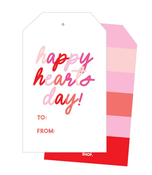 Happy Hearts Day Gift Tags