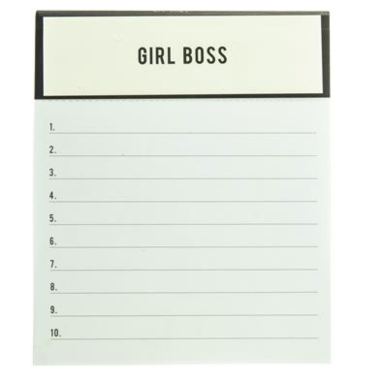 Girl Boss Jotter Notepad