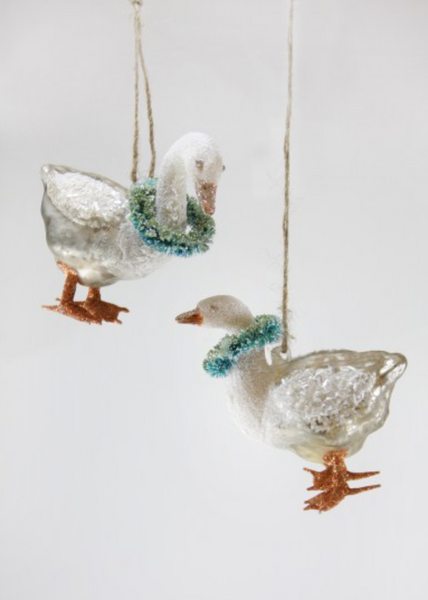 Farmhouse Geese Ornament