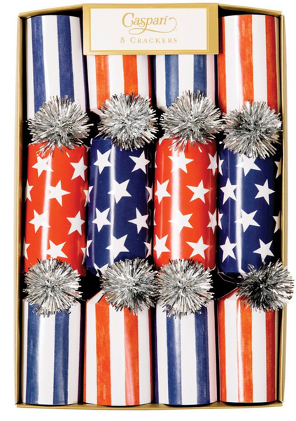 Red White and Blue Crackers S/8