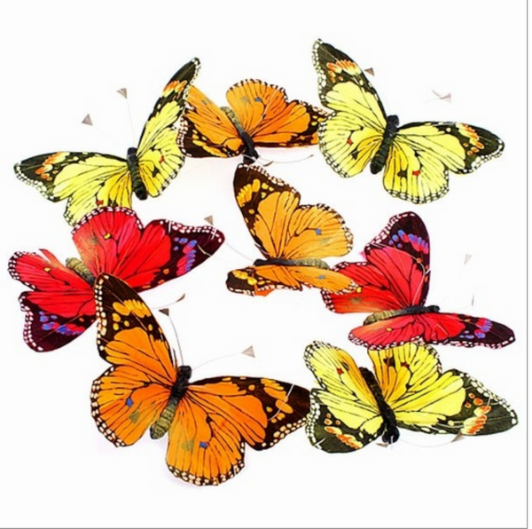Fall Colors Jumbo Butterfly Garland