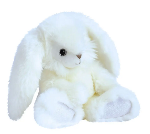 White Dapper Rabbit Stuffed Animal