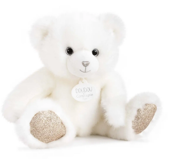 Classic Plush Stuffed Animal Teddy Bear - White