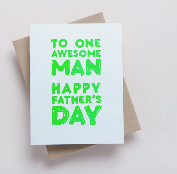 Awesome Man Card