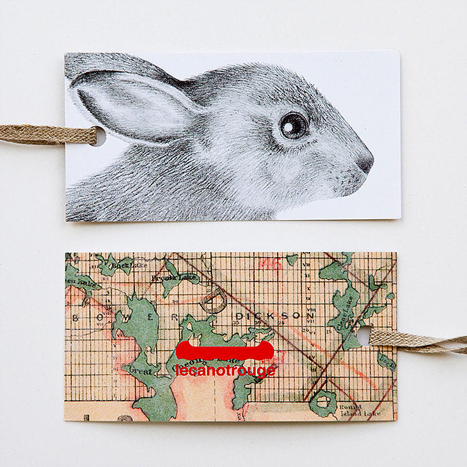 Florence Williamena Snowshoe Hare - gift card