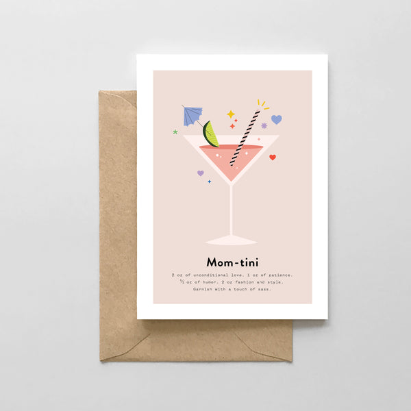 Mom-tini Mother's Day Card