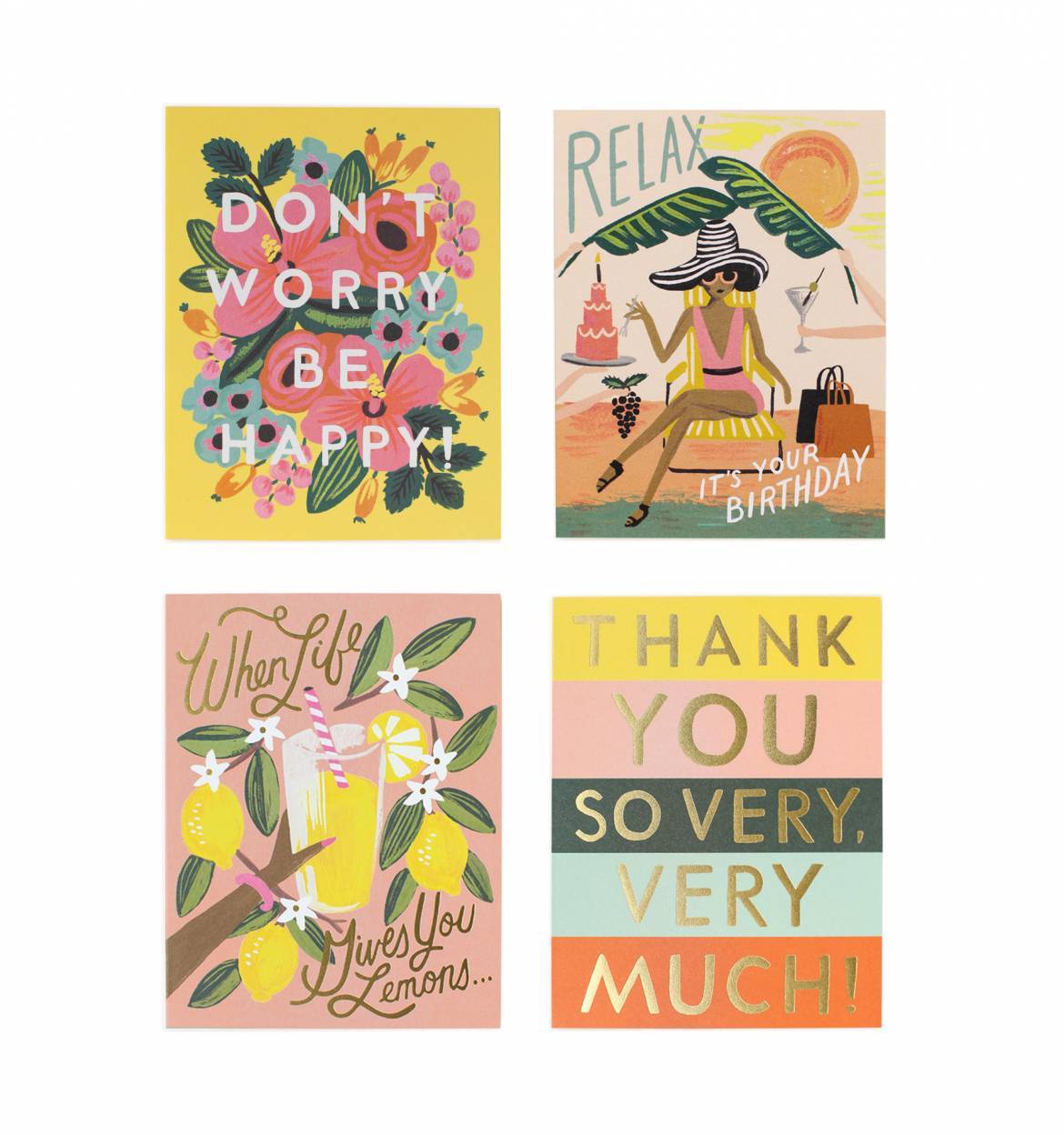 Assorted Happy Card Set