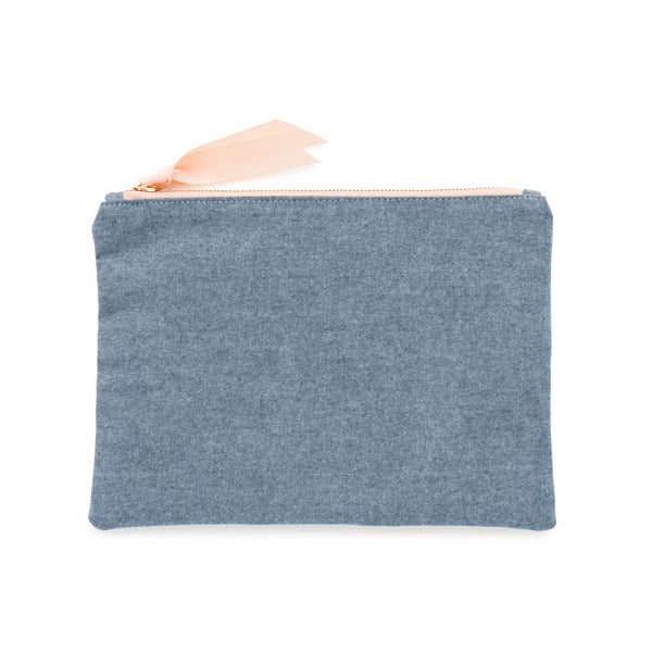 Chambray Pouch