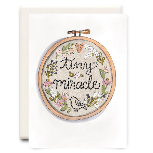 Tiny Miracle Baby Card