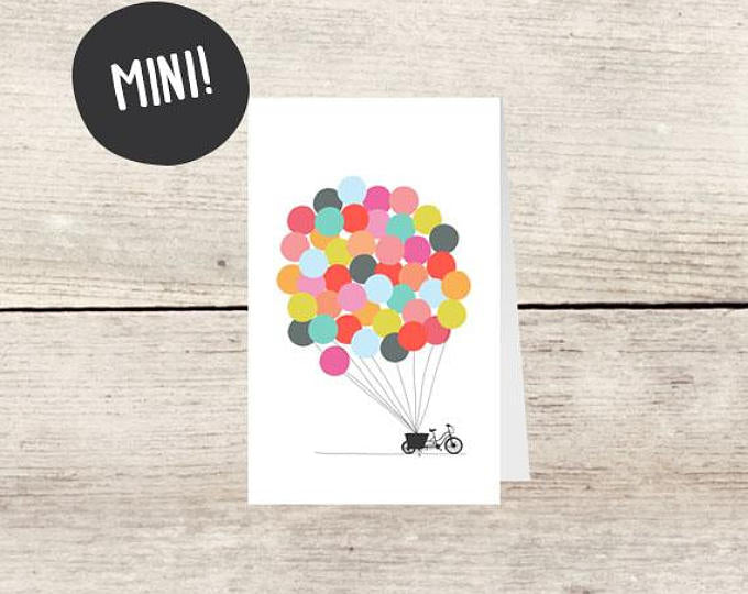 Bike + Balloons mini