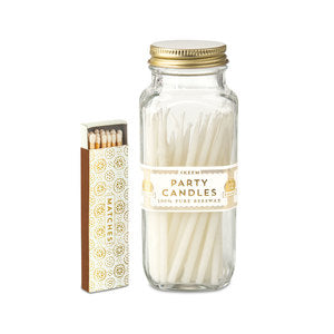 Party Candles bottle White