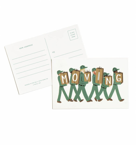 Pack of 10 Moving Postcards