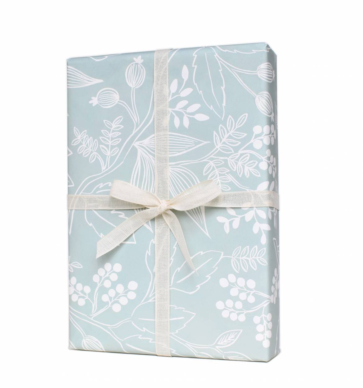 Single Spearmint Blossoms Wrapping Sheet (Flat)