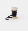 Braided metallic ribbon, 5 yards wood spool, 1/8"